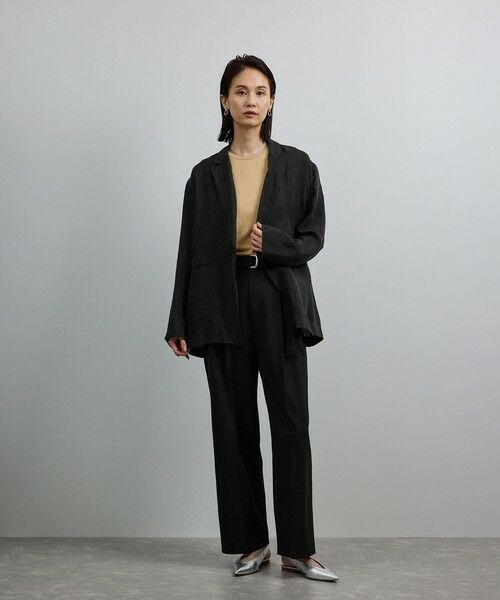 ROPE' / ロペ テーラードジャケット | 【洗える・新色追加】シアーライトジャケット | 詳細3