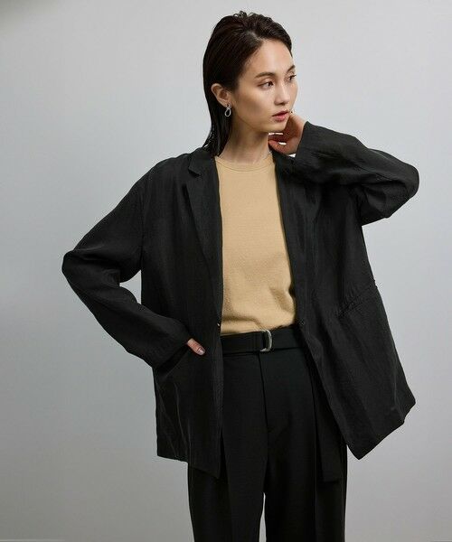 ROPE' / ロペ テーラードジャケット | 【洗える・新色追加】シアーライトジャケット | 詳細10