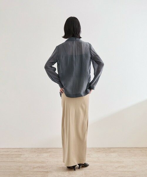 ROPE' / ロペ テーラードジャケット | 【洗える・新色追加】シアーライトジャケット | 詳細13