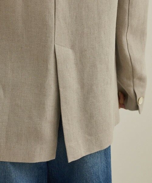 ROPE' / ロペ テーラードジャケット | 尾州リネンダブルブレストジャケット | 詳細15