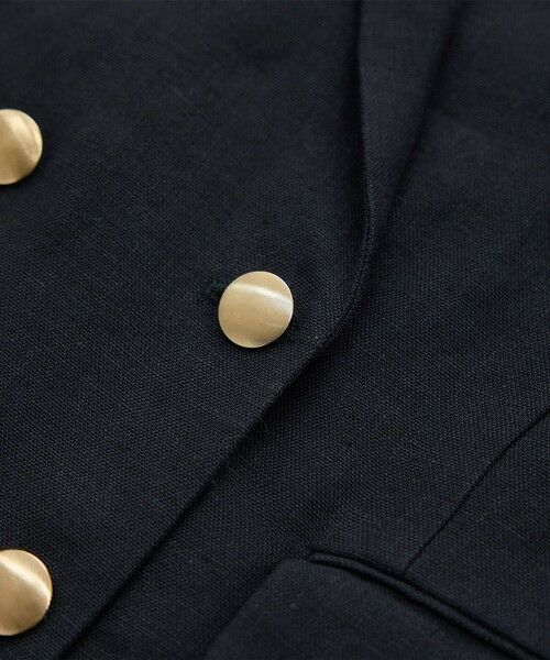 ROPE' / ロペ テーラードジャケット | 尾州リネンダブルブレストジャケット | 詳細19