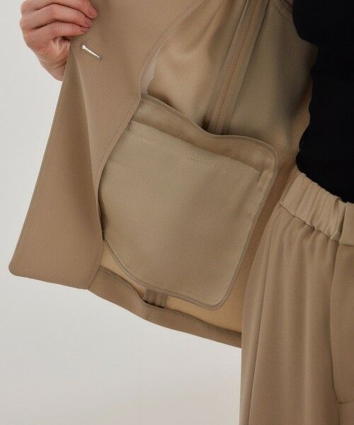 ROPE' / ロペ テーラードジャケット | 【洗える・カセット服・新色追加】トリアセバックサテン ハーフスリーブジャケット/セットアップ対応 | 詳細20