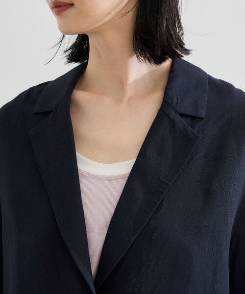 ROPE' / ロペ テーラードジャケット | レーヨンリネン ライトジャケット【セットアップパンツ・ワンピース対応】 | 詳細19