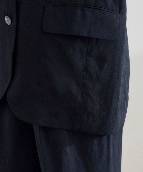 ROPE' / ロペ テーラードジャケット | レーヨンリネン ライトジャケット【セットアップパンツ・ワンピース対応】 | 詳細23