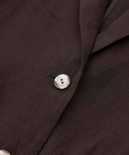 ROPE' / ロペ テーラードジャケット | レーヨンリネン ライトジャケット【セットアップパンツ・ワンピース対応】 | 詳細25