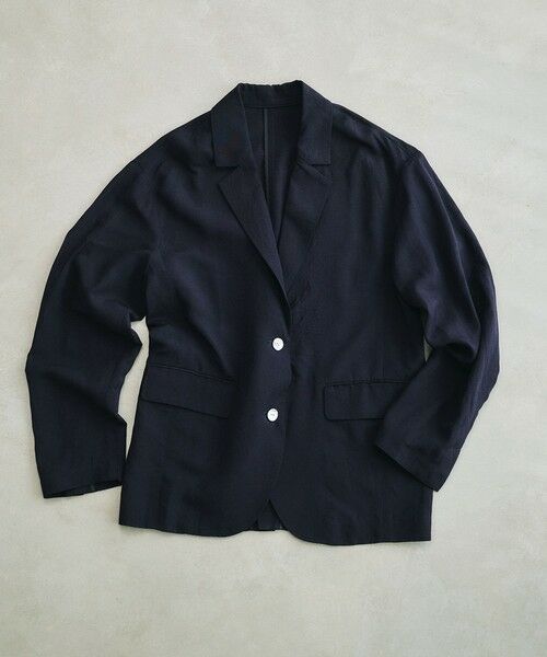 ROPE' / ロペ テーラードジャケット | レーヨンリネン ライトジャケット【セットアップパンツ・ワンピース対応】 | 詳細29