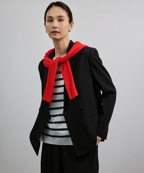 ROPE' / ロペ テーラードジャケット | バックサテンダブルブレストジャケット | 詳細7