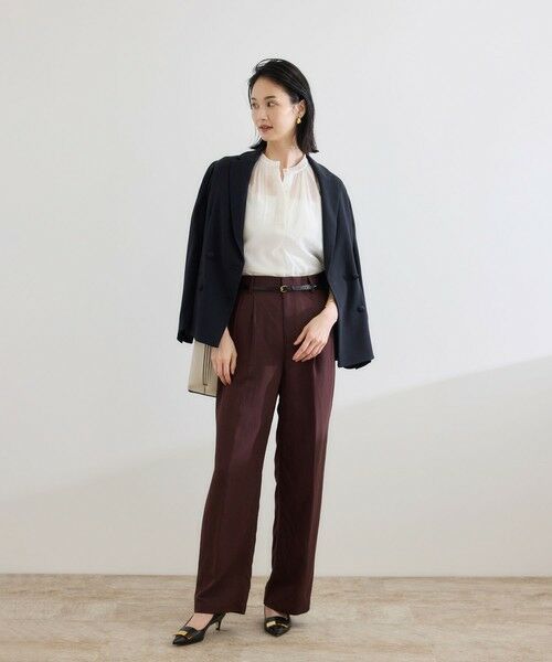 ROPE' / ロペ テーラードジャケット | バックサテンダブルブレストジャケット | 詳細16