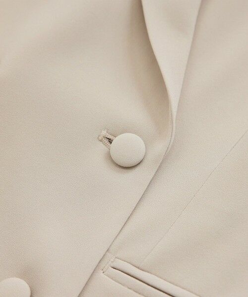 ROPE' / ロペ テーラードジャケット | バックサテンダブルブレストジャケット | 詳細27