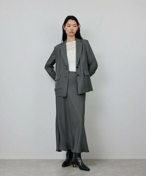 ROPE' / ロペ テーラードジャケット | シアージャケット/セットアップ対応 | 詳細20