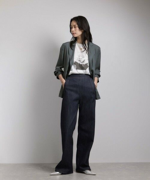 ROPE' / ロペ テーラードジャケット | シアージャケット/セットアップ対応 | 詳細3
