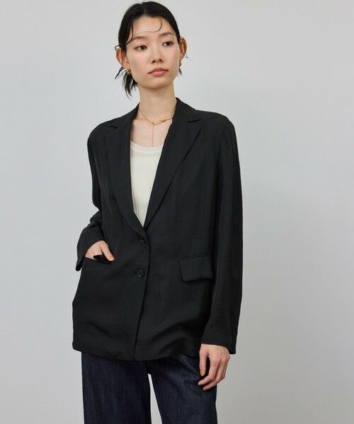 ROPE' / ロペ テーラードジャケット | シアージャケット/セットアップ対応 | 詳細4