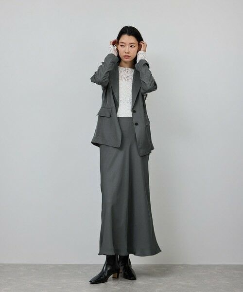 ROPE' / ロペ テーラードジャケット | シアージャケット/セットアップ対応 | 詳細7