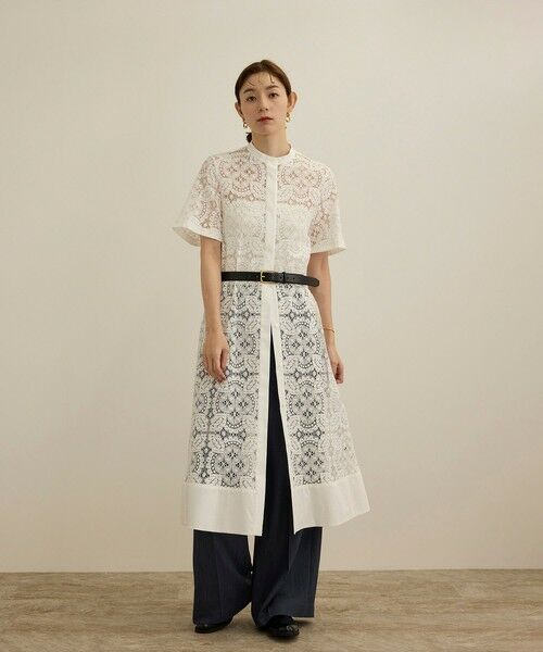 ROPE' / ロペ ベルト・サスペンダー | シグネットバックルレザーワイドベルト | 詳細3