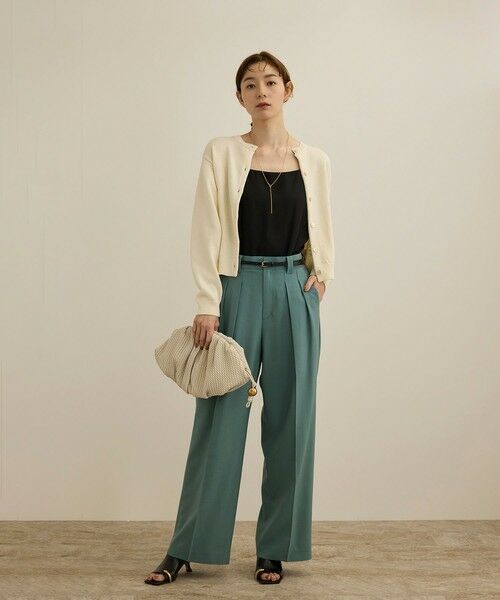 ROPE' / ロペ ベルト・サスペンダー | シグネットバックルナローレザーベルト | 詳細1