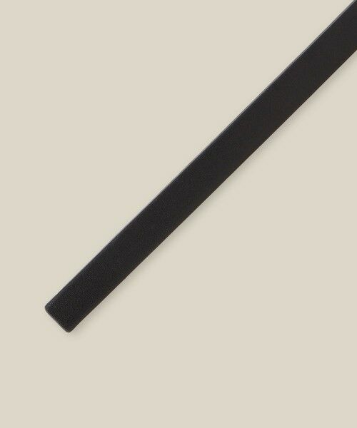 ROPE' / ロペ ベルト・サスペンダー | シグネットバックルナローレザーベルト | 詳細5