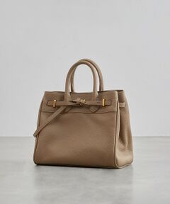 ROPE' / ロペ ハンドバッグ | リアルレザーナローベルトミドルバッグ