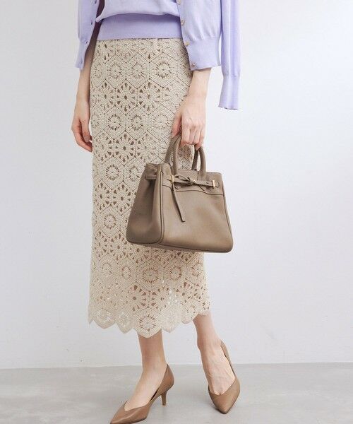 ROPE' / ロペ ハンドバッグ | リアルレザーナローベルトミドルバッグ | 詳細2