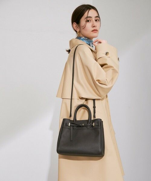 ROPE' / ロペ ハンドバッグ | リアルレザーナローベルトミドルバッグ | 詳細5