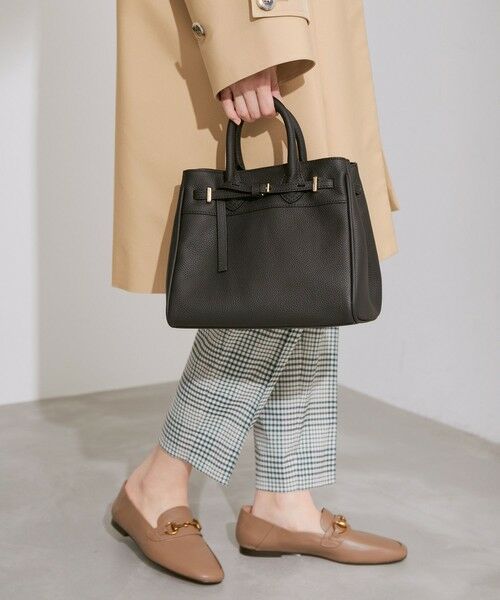 ROPE' / ロペ ハンドバッグ | リアルレザーナローベルトミドルバッグ | 詳細6