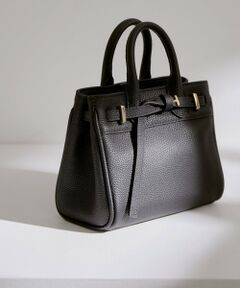 ROPE' / ロペ ハンドバッグ | リアルレザーナローベルトミニバッグ