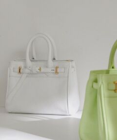 ROPE' / ロペ ハンドバッグ | リアルレザーナローベルトミニバッグ