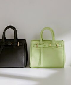 ROPE' / ロペ ハンドバッグ | リアルレザーナローベルトミニバッグ