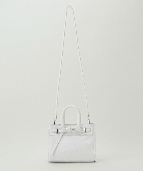 ROPE' / ロペ ハンドバッグ | リアルレザーナローベルトミニバッグ | 詳細12