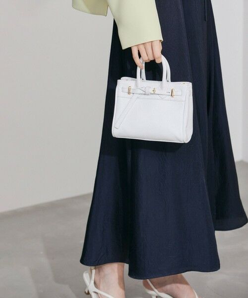 ROPE' / ロペ ハンドバッグ | リアルレザーナローベルトミニバッグ | 詳細2