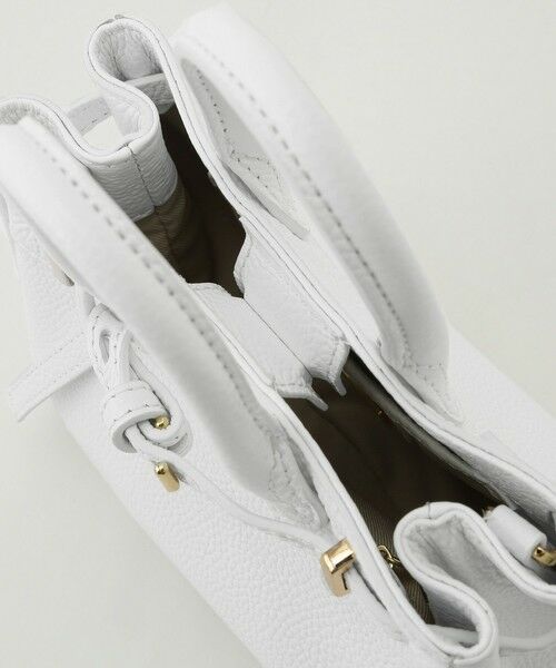 ROPE' / ロペ ハンドバッグ | リアルレザーナローベルトミニバッグ | 詳細23