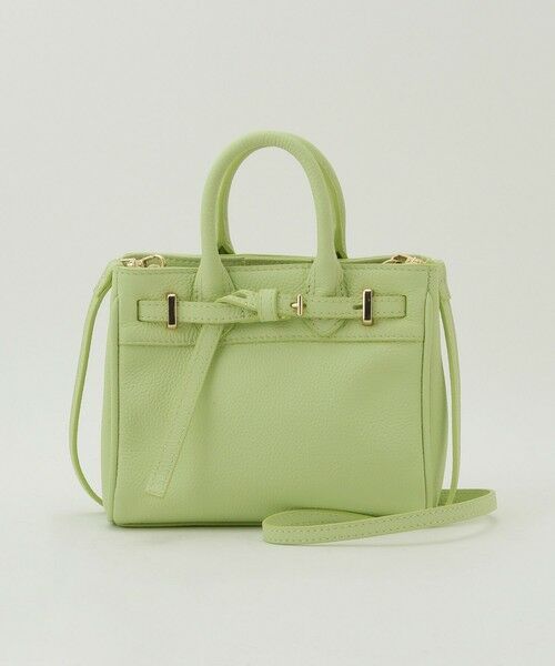 ROPE' / ロペ ハンドバッグ | リアルレザーナローベルトミニバッグ | 詳細7