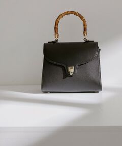 ROPE' / ロペ ショルダーバッグ | リアルレザーバンブートップハンドルバッグ