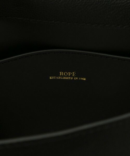 ROPE' / ロペ ショルダーバッグ | リアルレザーバンブートップハンドルバッグ | 詳細16