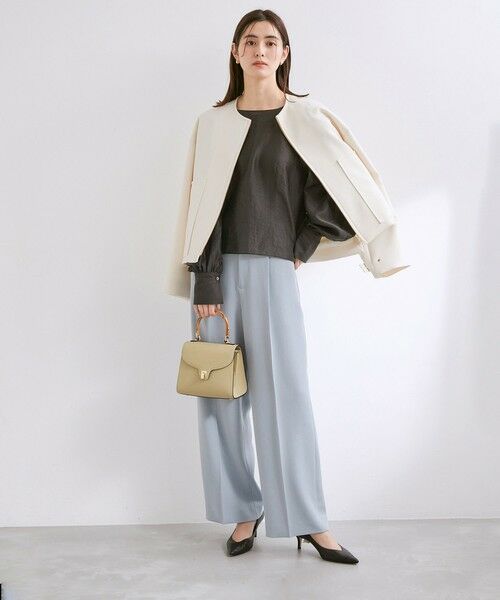 ROPE' / ロペ ショルダーバッグ | リアルレザーバンブートップハンドルバッグ | 詳細4