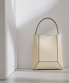 ROPE' / ロペ ハンドバッグ | シームデザインバケットミドルバッグ