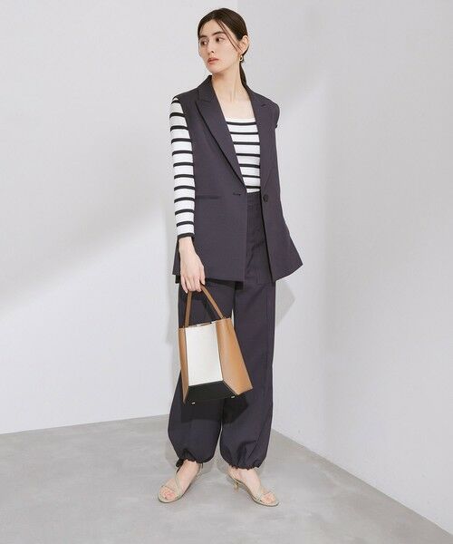 ROPE' / ロペ ハンドバッグ | シームデザインバケットミドルバッグ | 詳細21