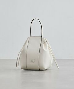 ROPE' / ロペ ハンドバッグ | スプリットレザー RPロゴドロストミニバッグ