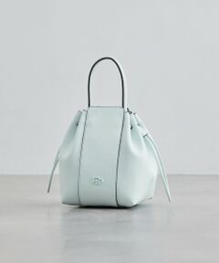 ROPE' / ロペ ハンドバッグ | スプリットレザー RPロゴドロストミニバッグ