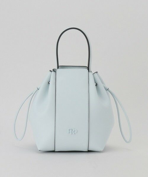 ROPE' / ロペ ハンドバッグ | スプリットレザー RPロゴドロストミニバッグ | 詳細10