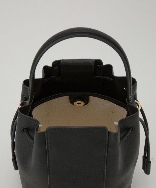 ROPE' / ロペ ハンドバッグ | スプリットレザー RPロゴドロストミニバッグ | 詳細19
