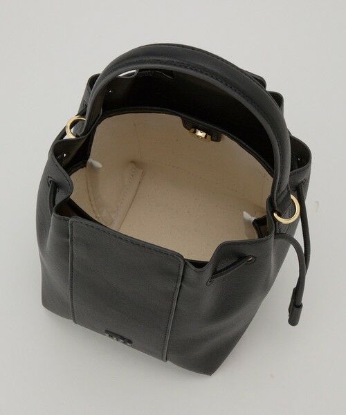 ROPE' / ロペ ハンドバッグ | スプリットレザー RPロゴドロストミニバッグ | 詳細20