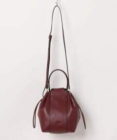 ROPE' / ロペ ハンドバッグ | 【WEB限定】RPロゴ スプリットレザードロストミドルバッグ