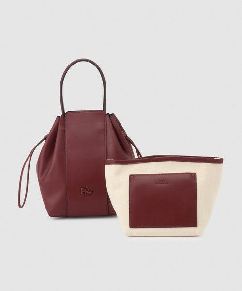 ROPE' / ロペ ハンドバッグ | 【WEB限定】RPロゴ スプリットレザードロストミドルバッグ | 詳細3