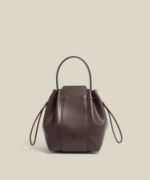 ROPE'/ロペ RPロゴドロストミドルバッグ ブラウン系(21) F ROPE'/ロペ RPロゴドロストミドルバッグ ブラウン系(21) F