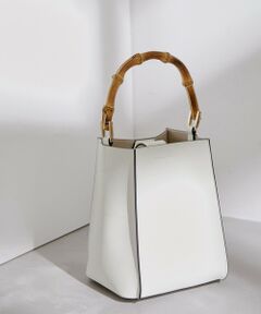 ROPE' / ロペ ハンドバッグ | バンブーハンドルミドルバッグ