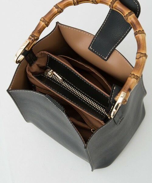 ROPE' / ロペ ハンドバッグ | バンブーハンドルミドルバッグ | 詳細14