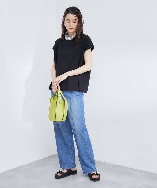 ROPE' / ロペ ハンドバッグ | 2WAYパネルプリーツミドルバッグ | 詳細3