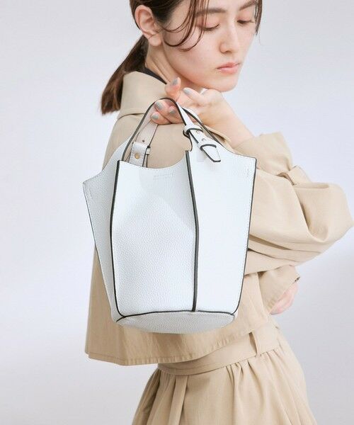 ROPE' / ロペ ハンドバッグ | 2WAYパネルプリーツミドルバッグ | 詳細5