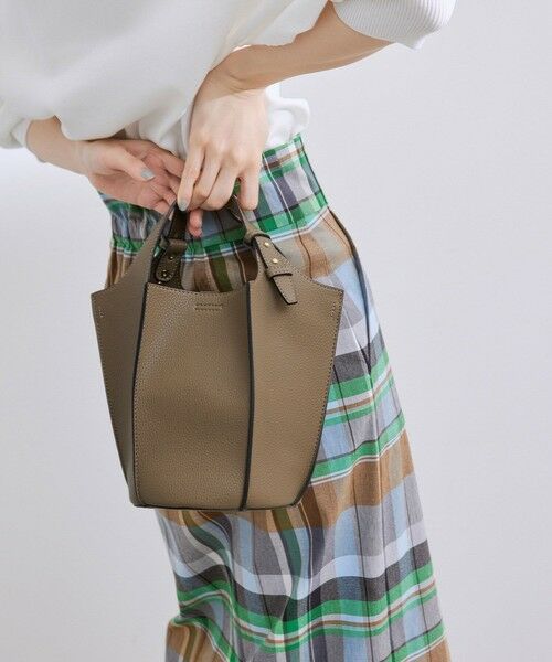 ROPE' / ロペ ハンドバッグ | 2WAYパネルプリーツミドルバッグ | 詳細7