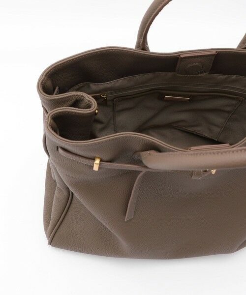 ROPE' / ロペ トートバッグ | リアルレザーナローベルトトート | 詳細19